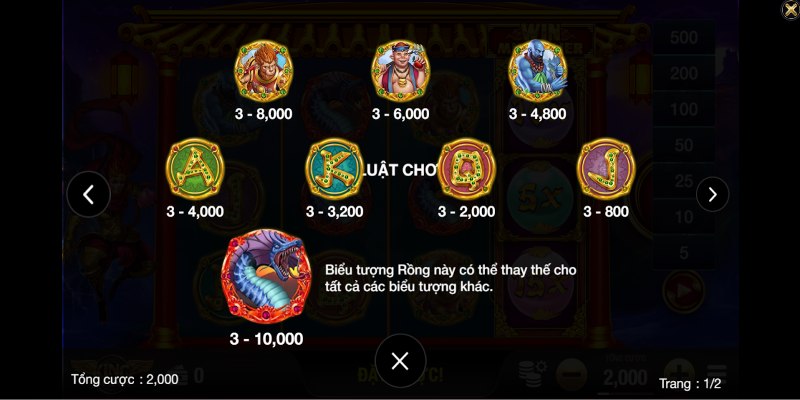 Tây Du Ký Kingfun – Hành Trình Huyền Thoại Chờ Đón Bạn 2 Các quy tắc cùng với hướng dẫn tham gia