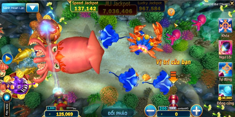 Câu Cá Độc Đắc Kingfun - Chinh Phục Đại Dương Huyền Bí 2 Đa dạng sinh vật biển và hệ thống vũ khí tối tân